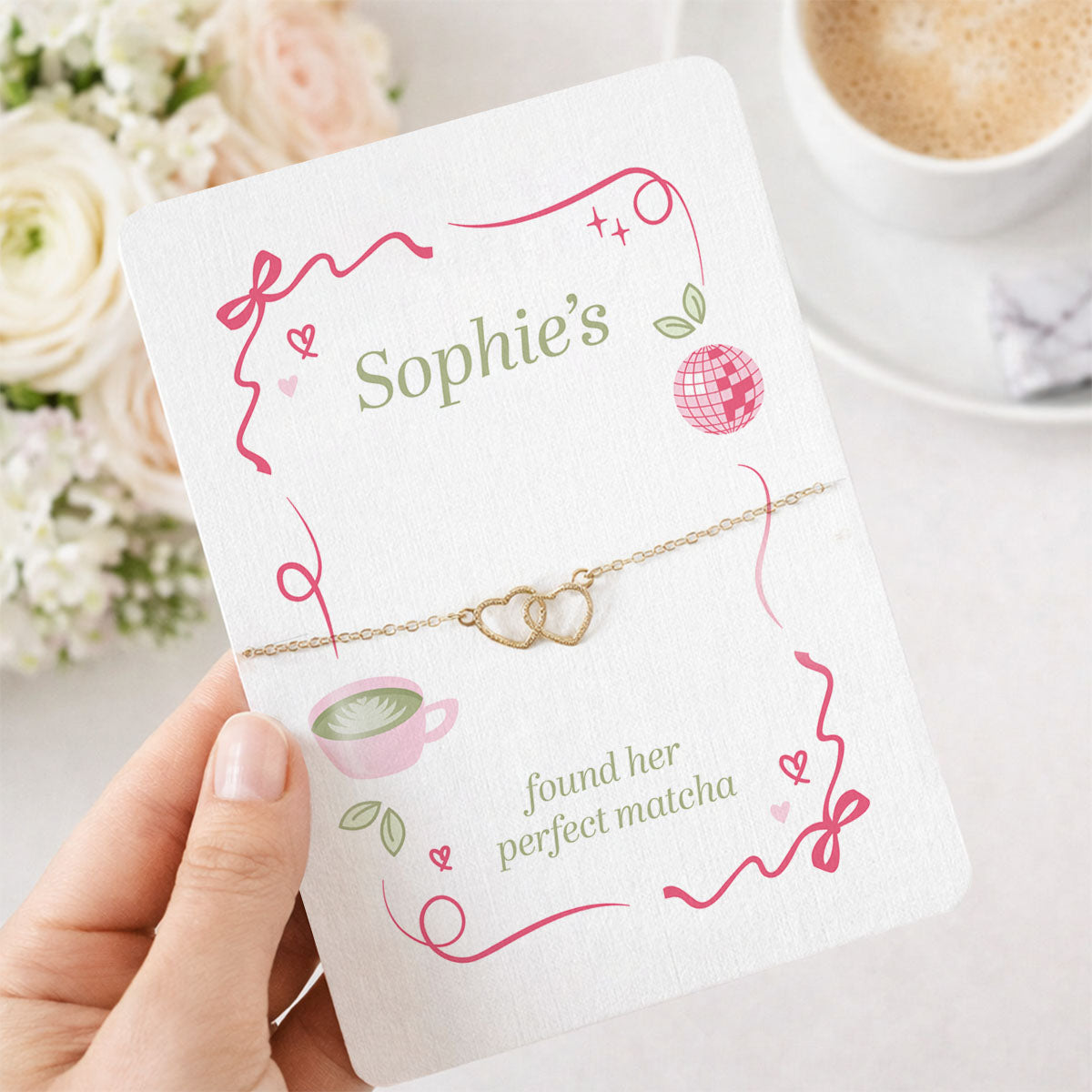 Perfect Matcha Hen Party Bracelet Favour Personalised Hen Party Favour Matcha Themed Hen Do Bracelet Hen Party Bag Fillers