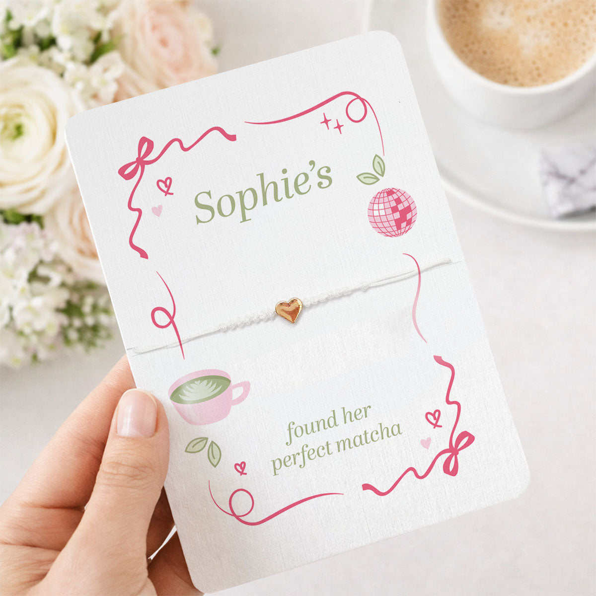 Perfect Matcha Hen Party Bracelet Favour Personalised Hen Party Favour Matcha Themed Hen Do Bracelet Hen Party Bag Fillers