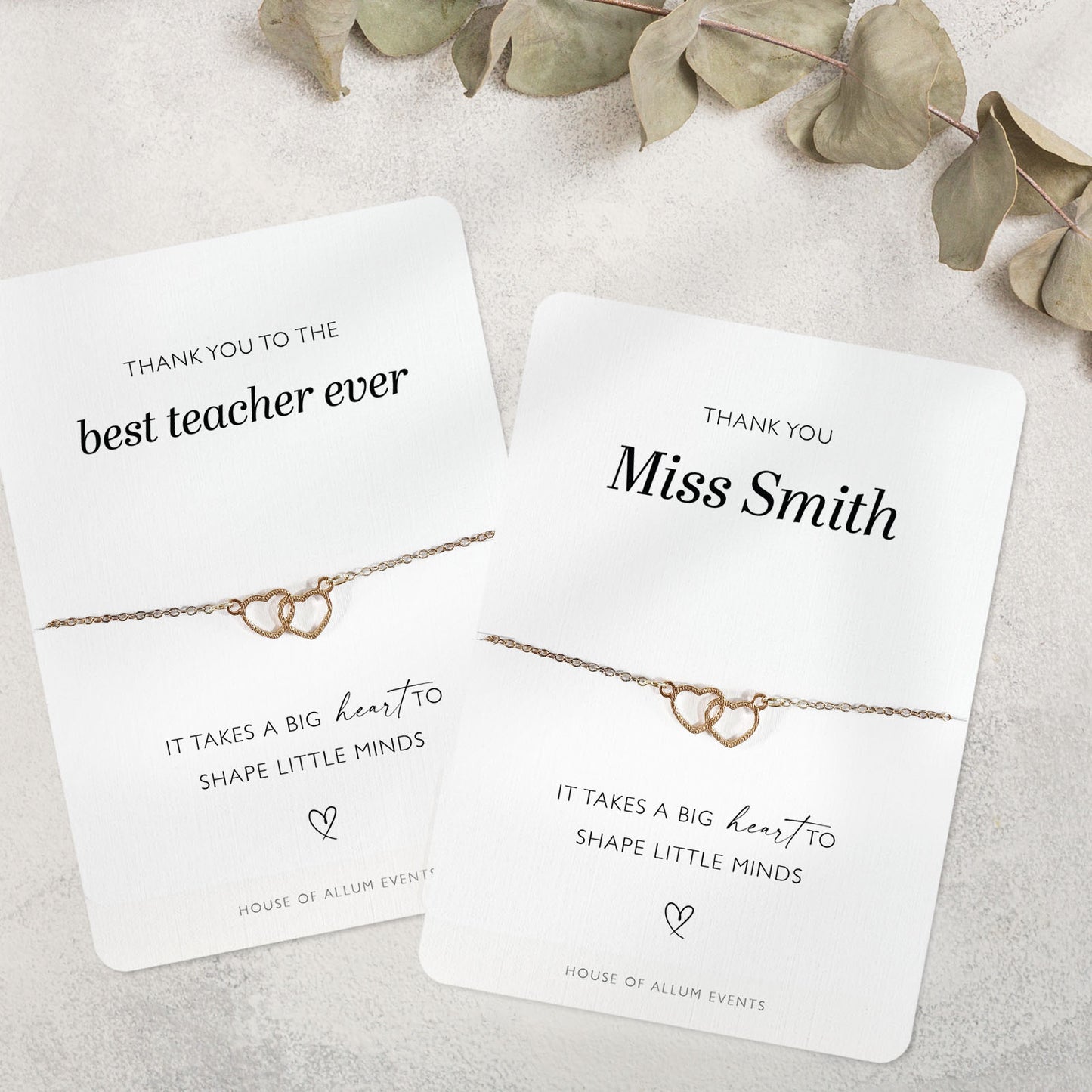 Thank You Teacher Small Gift Best Teacher Gift Idea Thank you Gift Teacher Thank You Bracelet Gift School Leaver Gift Nursery
