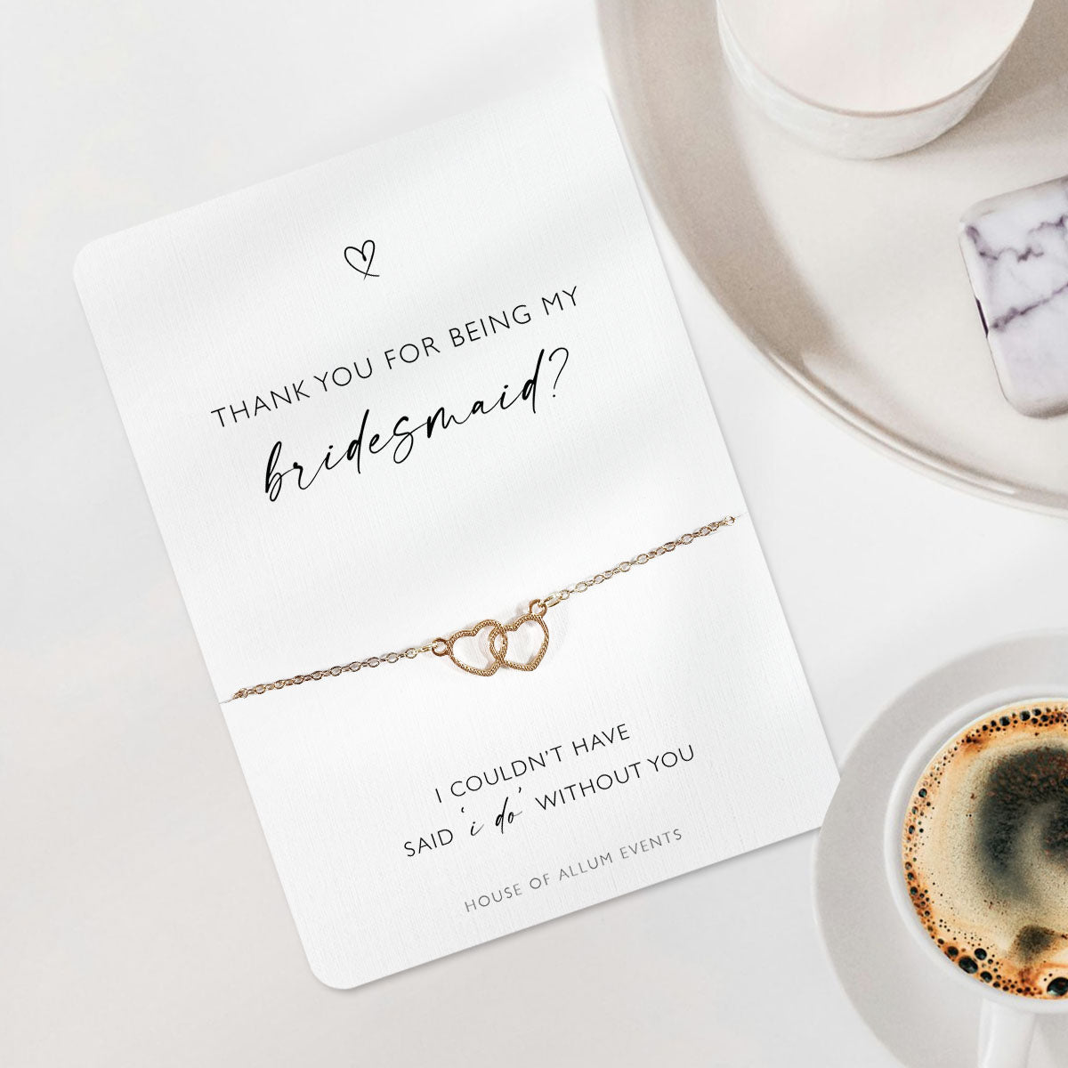 Bridesmaid Thank You Gift Wedding Day Bridesmaid Gift Bag Maid Of Honour Thank You Bridesmaid Card Bridesmaid Bracelet
