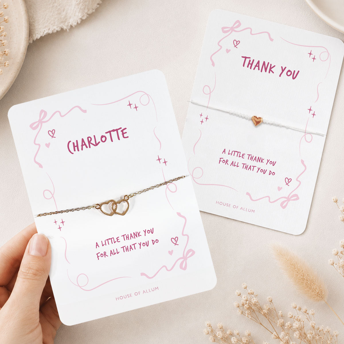 Thank You Small Gift Thank You Gift Bracelet Nursery Staff Thank You Small Thank You Teacher Small Gift Idea Christmas Gift Idea