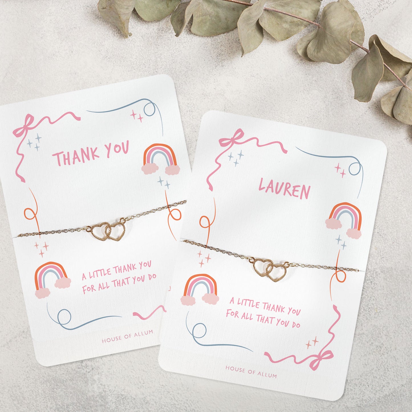 Thank You Gift Bracelet Nursery Staff Thank You Small Thank You Gift Teacher Thank You Teacher Small Gift Idea Christmas Gift Idea