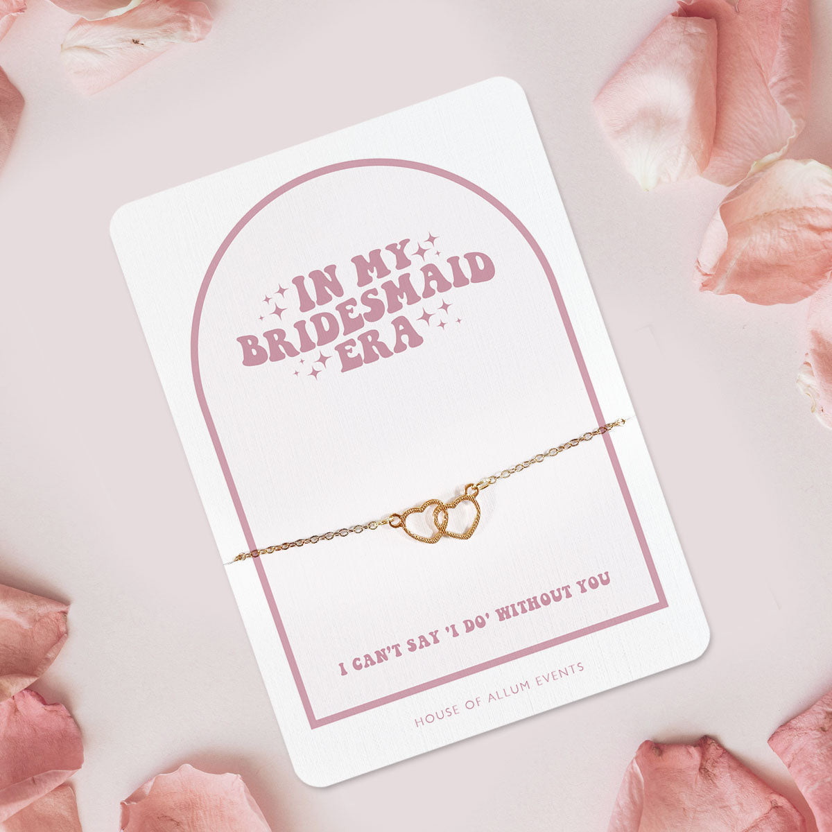 Bridesmaid Proposal Bracelet | Will You Be My Bridesmaid Gift | Personalised Gold Bridesmaid Jewellery | Bridesmaid Proposal Box | Bride Era