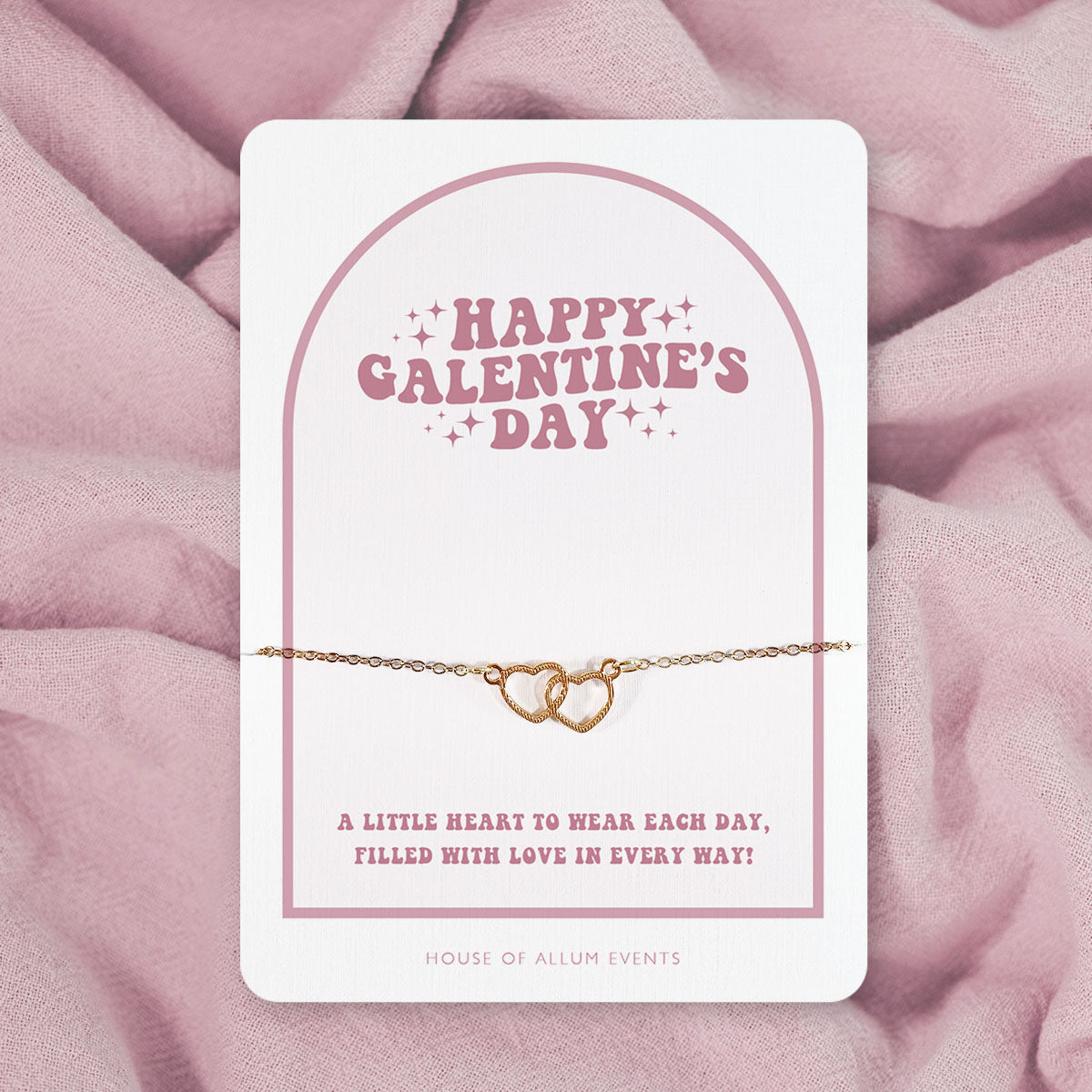 Galentine's Day Bracelet, Galentine Card, Thank You Gift, Valentine's Gift, Valentine, Best Friend, Girls Day