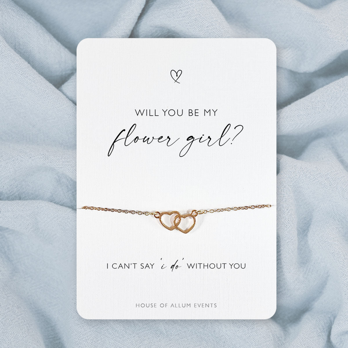 Bridesmaid Proposal Bracelet | Will You Be My Bridesmaid Gift | Personalised Gold Bridesmaid Jewellery | Bridesmaid Proposal Box