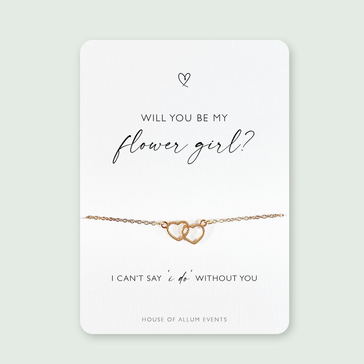 Bridesmaid Proposal Bracelet | Will You Be My Bridesmaid Gift | Personalised Gold Bridesmaid Jewellery | Bridesmaid Proposal Box