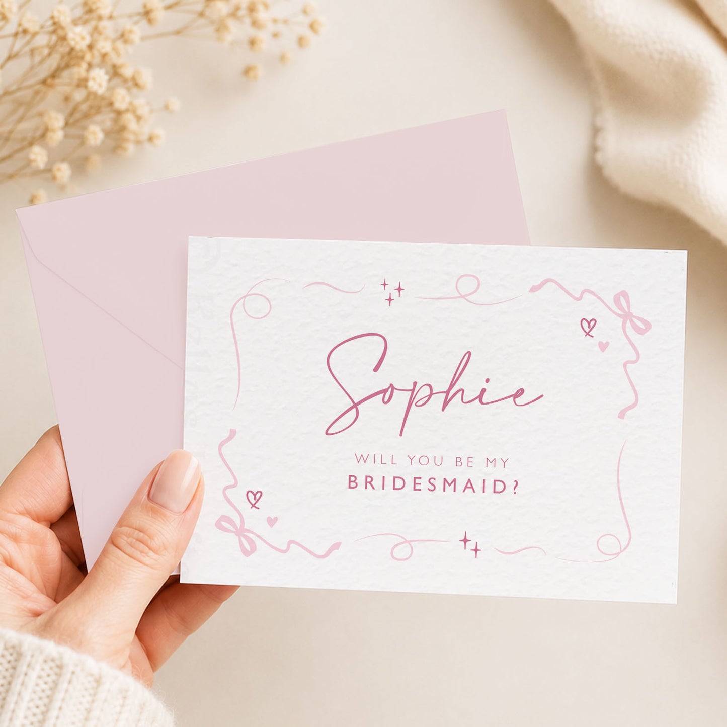 Bow Bridesmaid Proposal Card Black and White Bridesmaid Proposal Postcard Will You Be My Bridesmaid Card Bridesmaid Proposal Gift