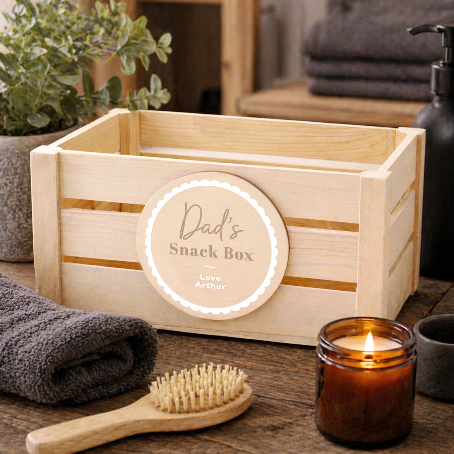 Dad Snack Box Hamper Gift Dad Chocolate and Snack Gift Box for Dad Personalised Dad Snack Box Father’s Day Treat Hamper Dad Birthday Gift