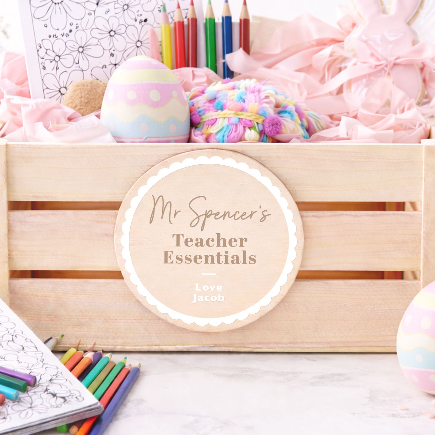 Thank you Teacher Hamper Gift Thank you Chocolate and Snack Gift Box for Teacher Personalised Teacher Treat Hamper Teacher Gift Idea