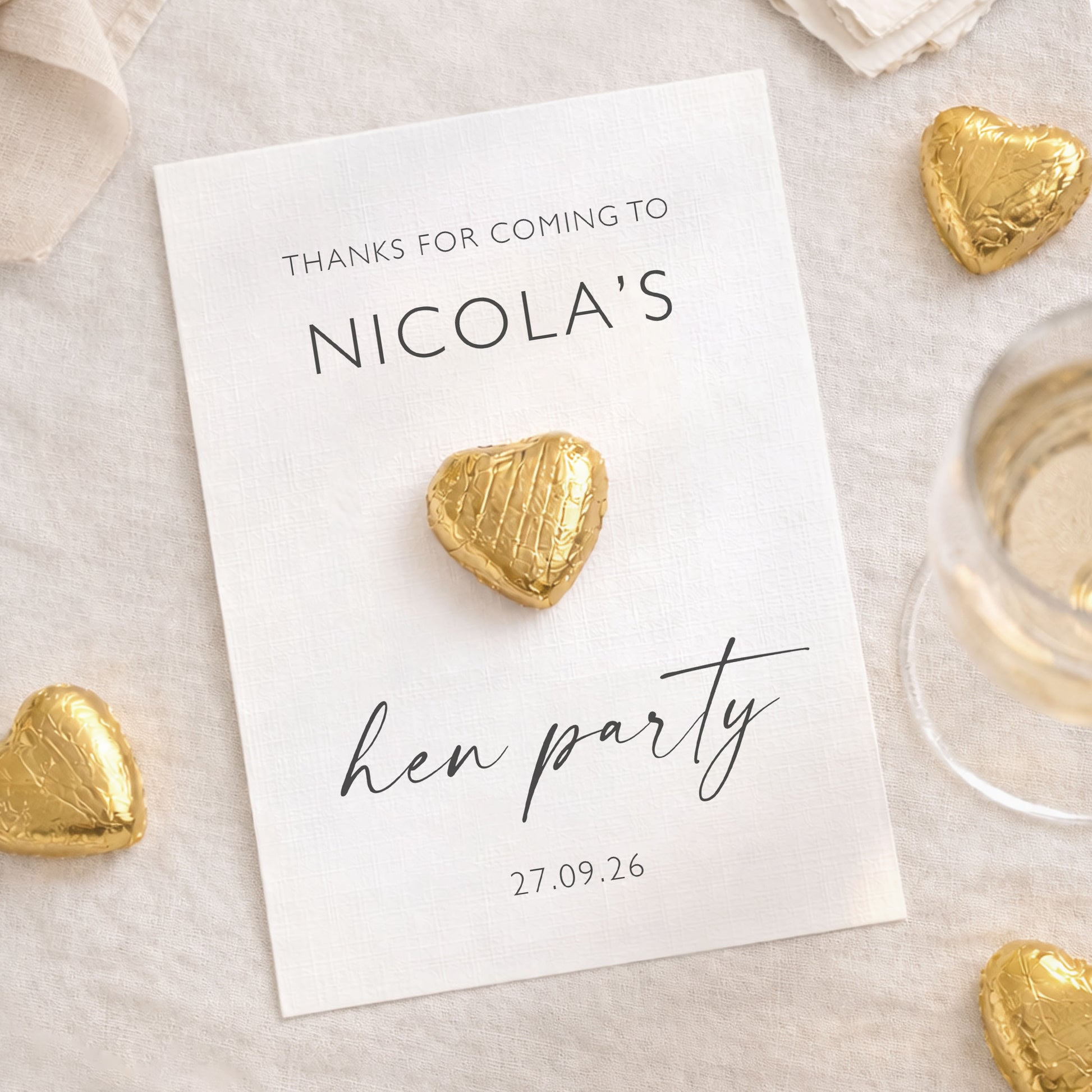 Hen Party Favour Hen Do Gifts Party Favours Bachelorette Party Bags Hen Party Treats Personalised Hen Party Gift Idea Chocolate Favour