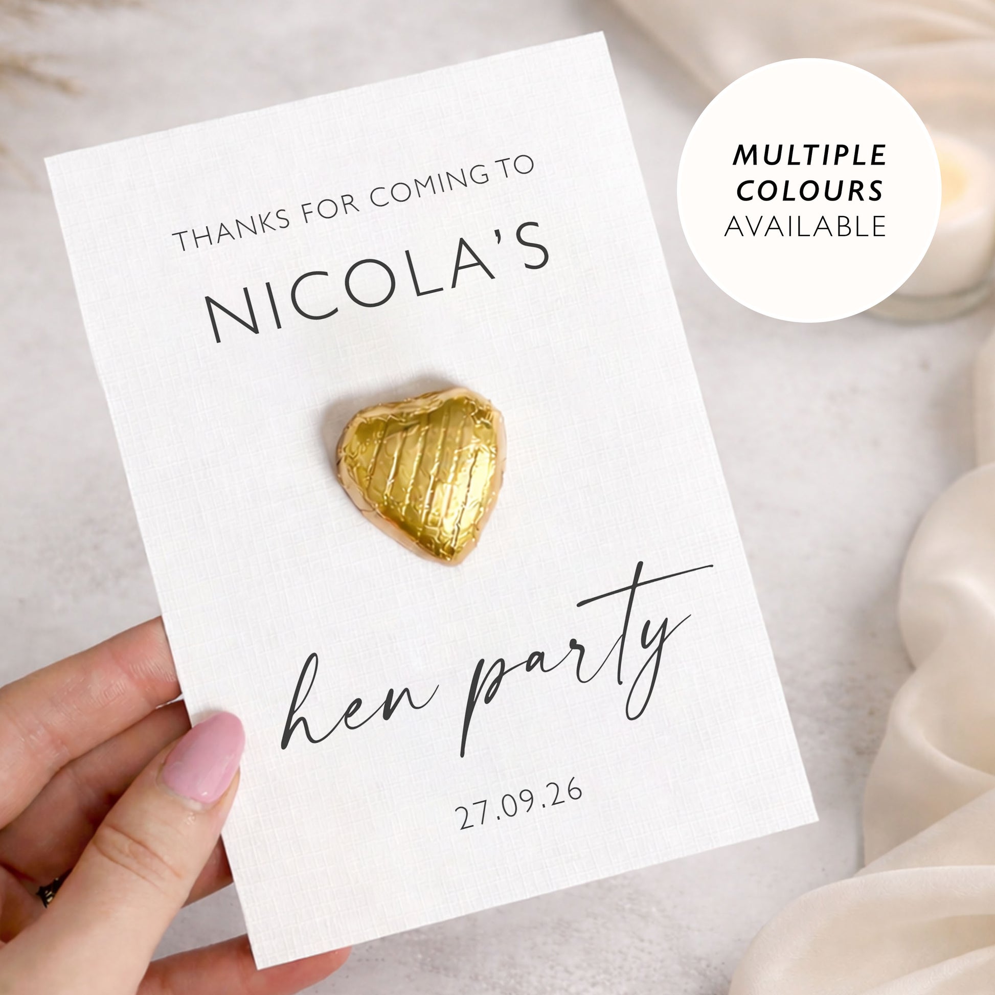 Hen Party Favour Hen Do Gifts Party Favours Bachelorette Party Bags Hen Party Treats Personalised Hen Party Gift Idea Chocolate Favour