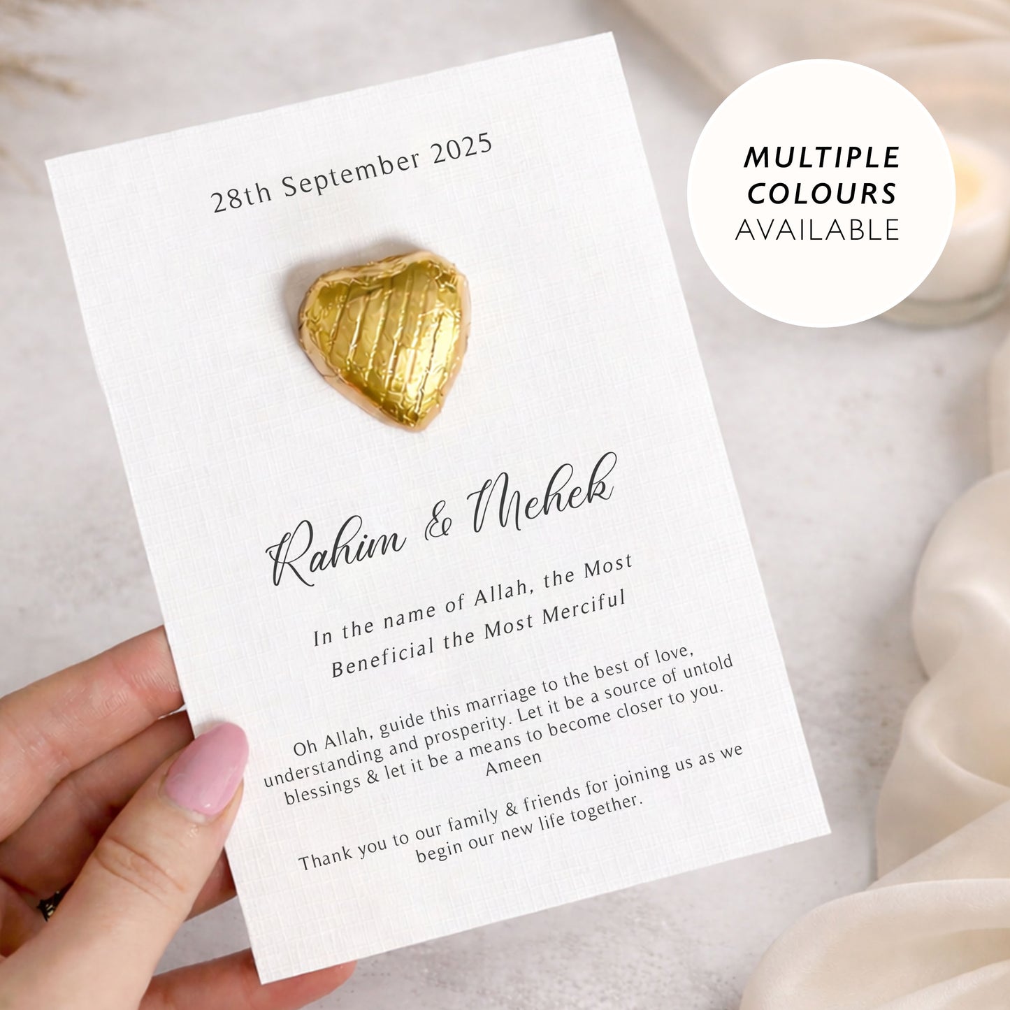 Halal Wedding Sweets Favours Islamic Wedding Favours Nikkah Favours Kosher Muslim Party Favours Engagement Mehndi Favor Baat Pakki Favors
