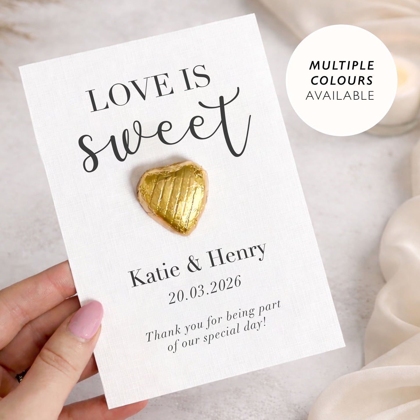 Chocolate Wedding Favours Love Is Sweet Wedding Wedding Favour Personalised Wedding Favors for Guests Chocolate Wedding Sweets Engagement