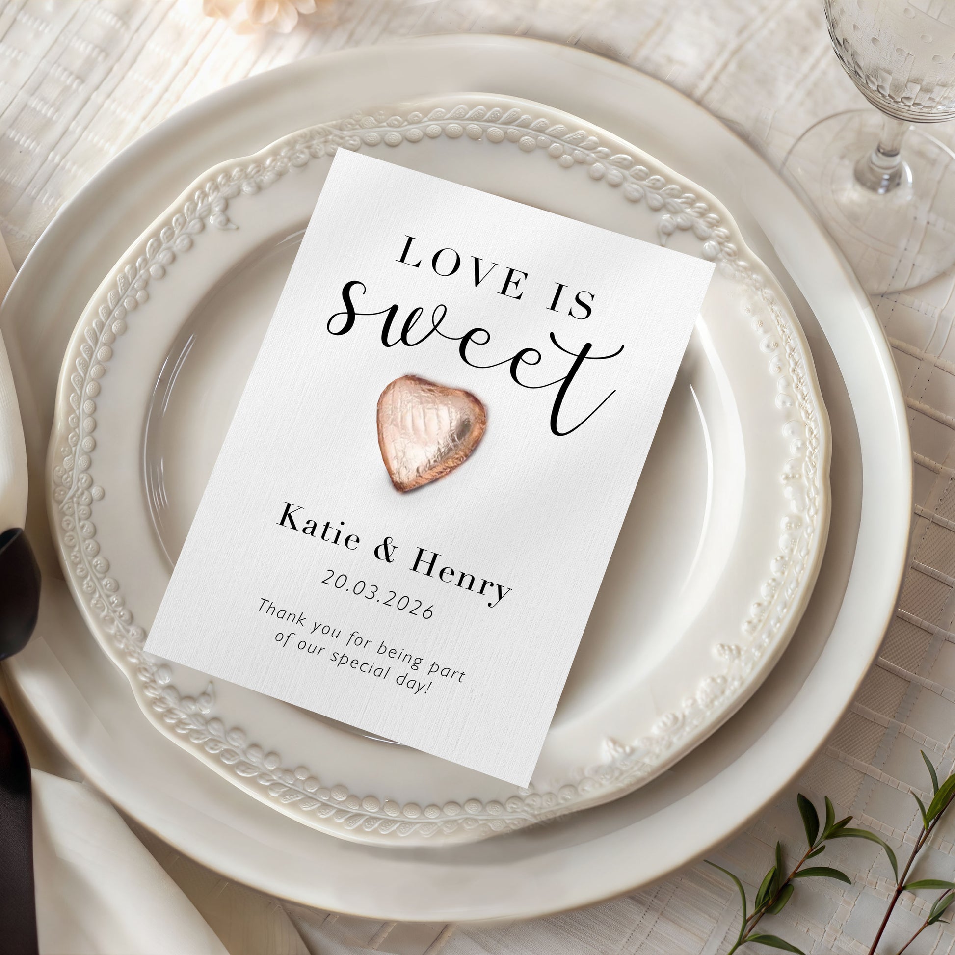 Chocolate Wedding Favours Love Is Sweet Wedding Wedding Favour Personalised Wedding Favors for Guests Chocolate Wedding Sweets Engagement