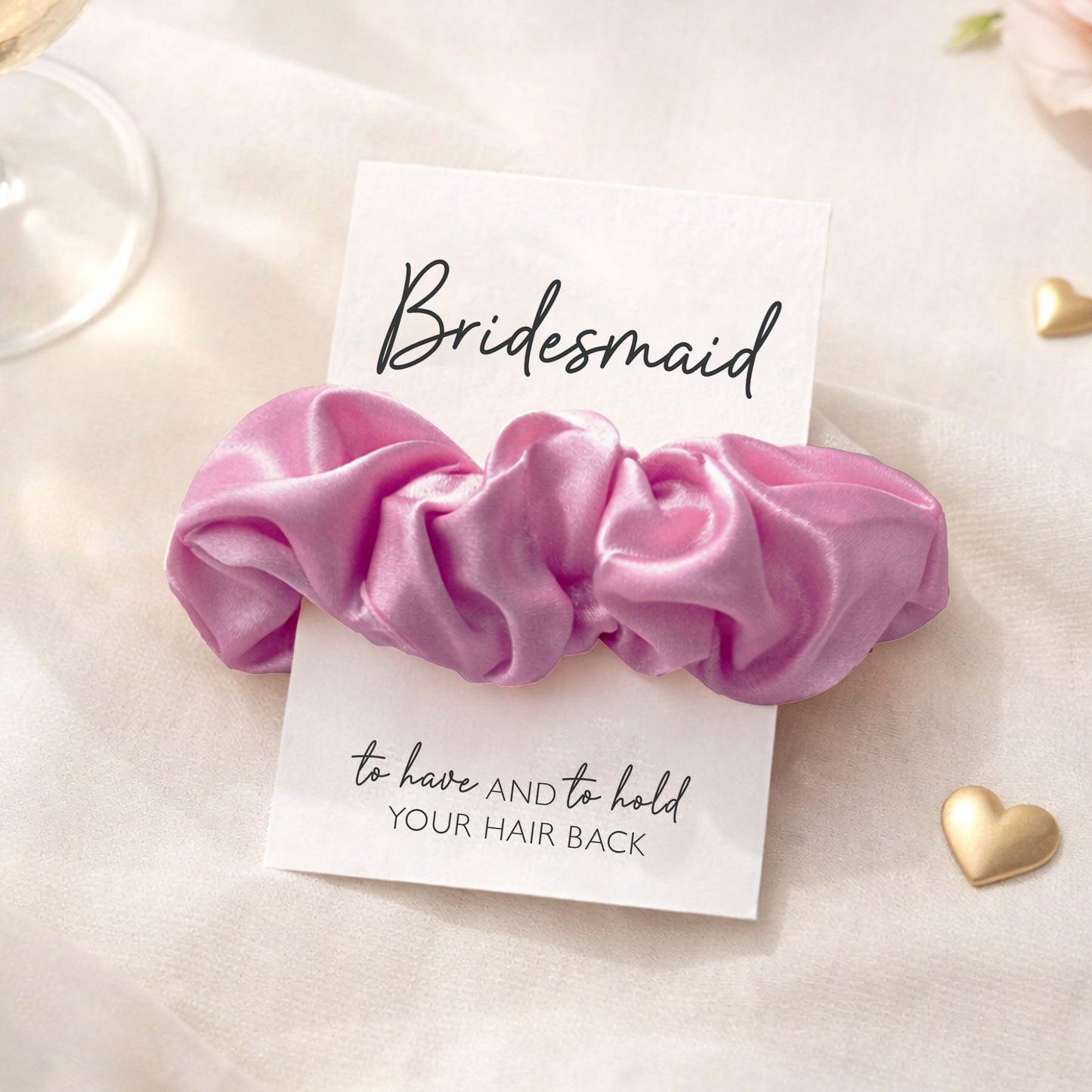 Pink Purple Mix Hen Party Hair Scrunchies
