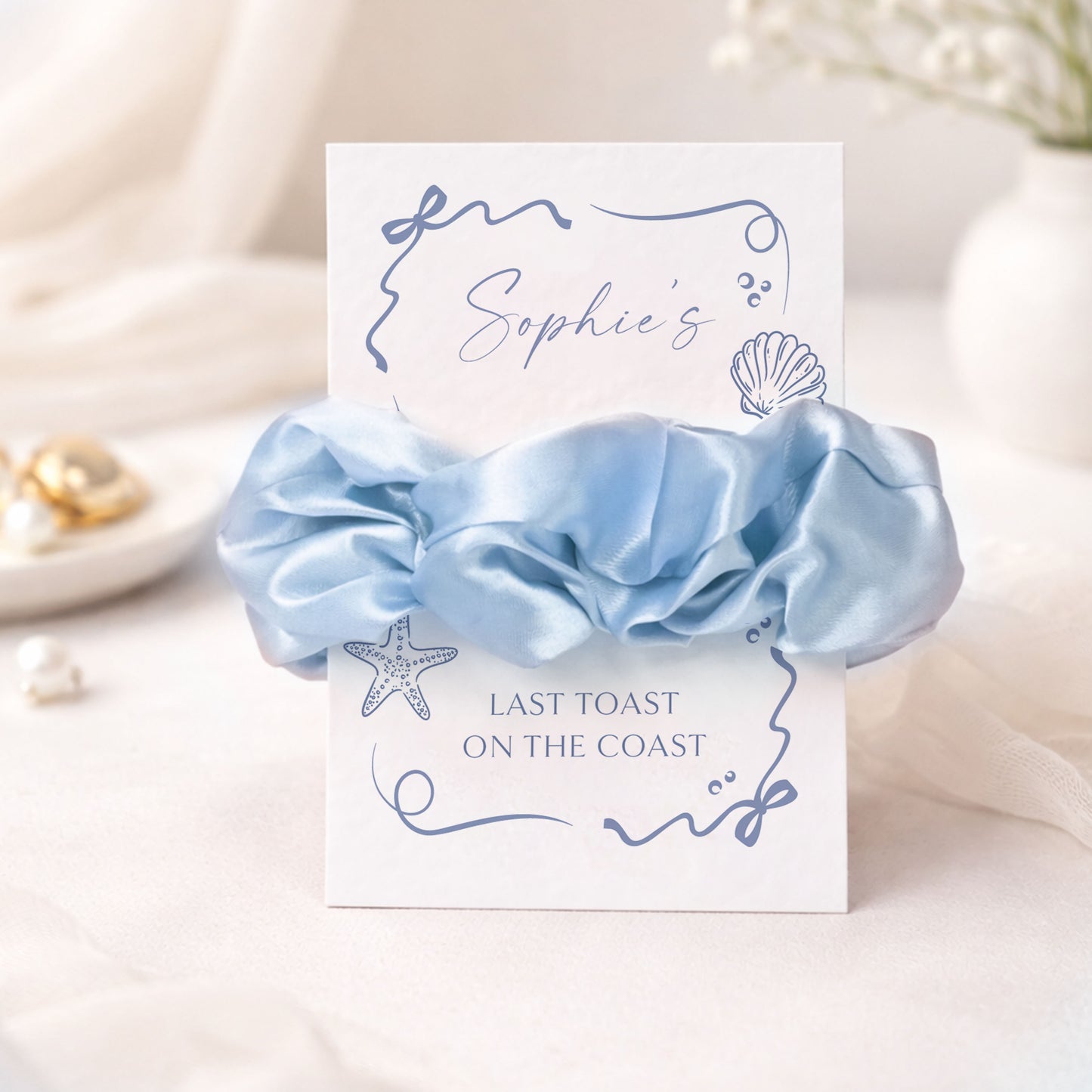 Last Toast On The Coast Hen Party Favours Bride Squad Gifts Personalised Hen Party Bags Hen Do Personalised Hen Party Favours Hair Accessory