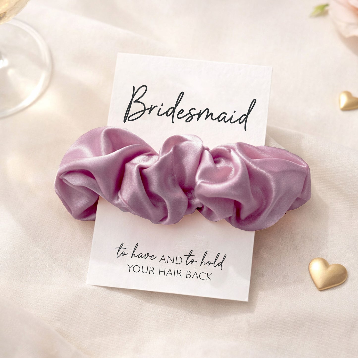 Pink Purple Mix Hen Party Hair Scrunchies