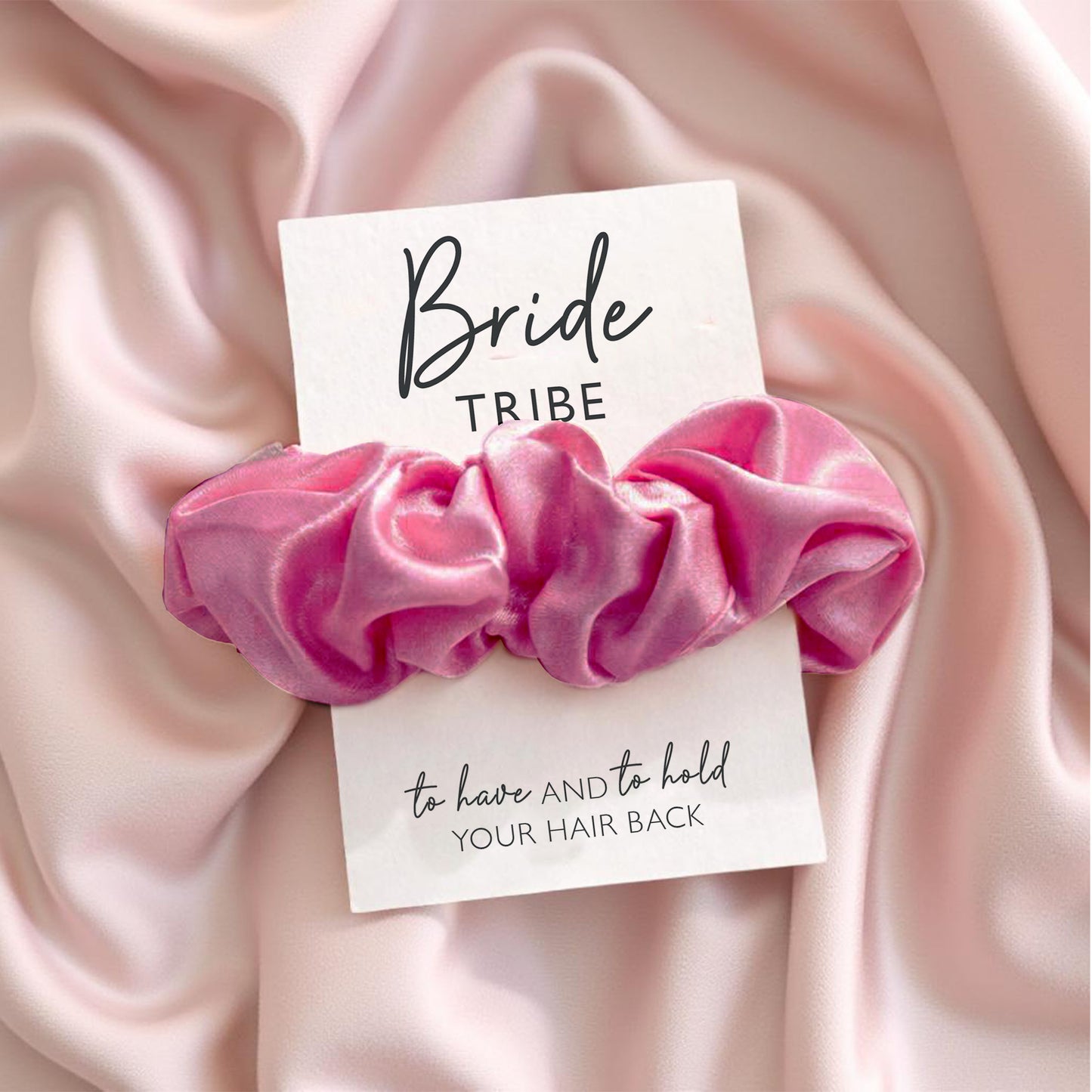 Pink Purple Mix Hen Party Hair Scrunchies