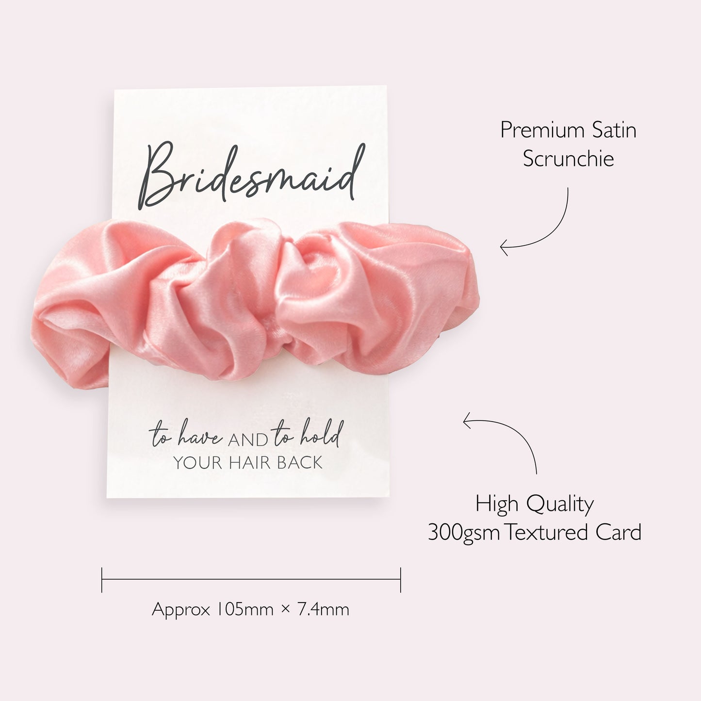 Pink Purple Mix Hen Party Hair Scrunchies