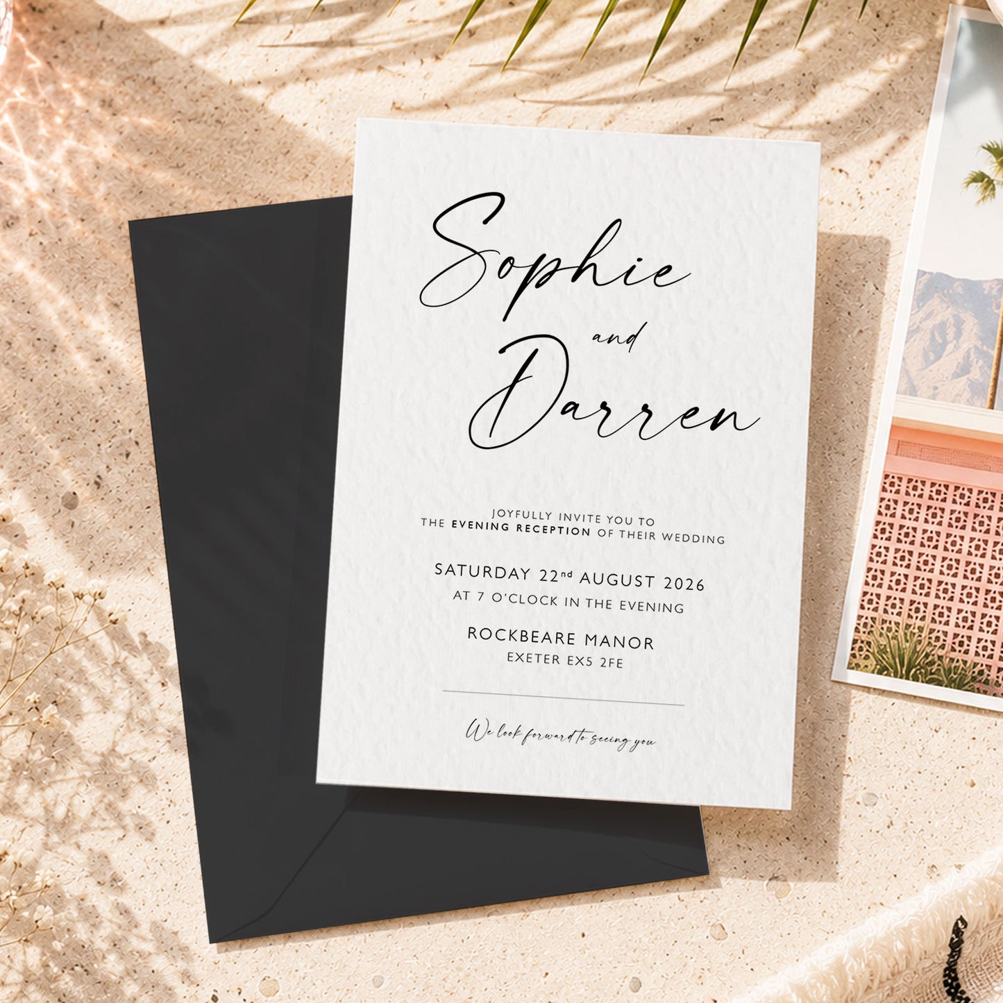 *digital* The Isla - Custom Luxury Wedding Invitation | Elegant Minimalist Design | Personalised Invitation | Modern Simple Wedding Invitation | Wedding Trend
