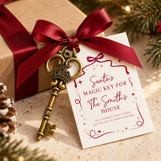 Personalised Santa Magic Key