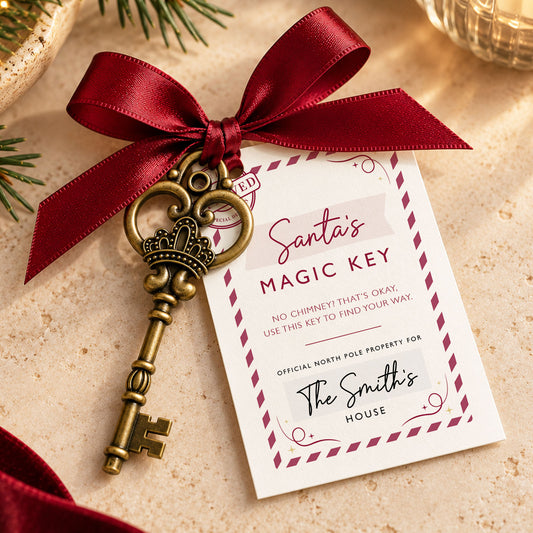 Personalised Santa Magic Key