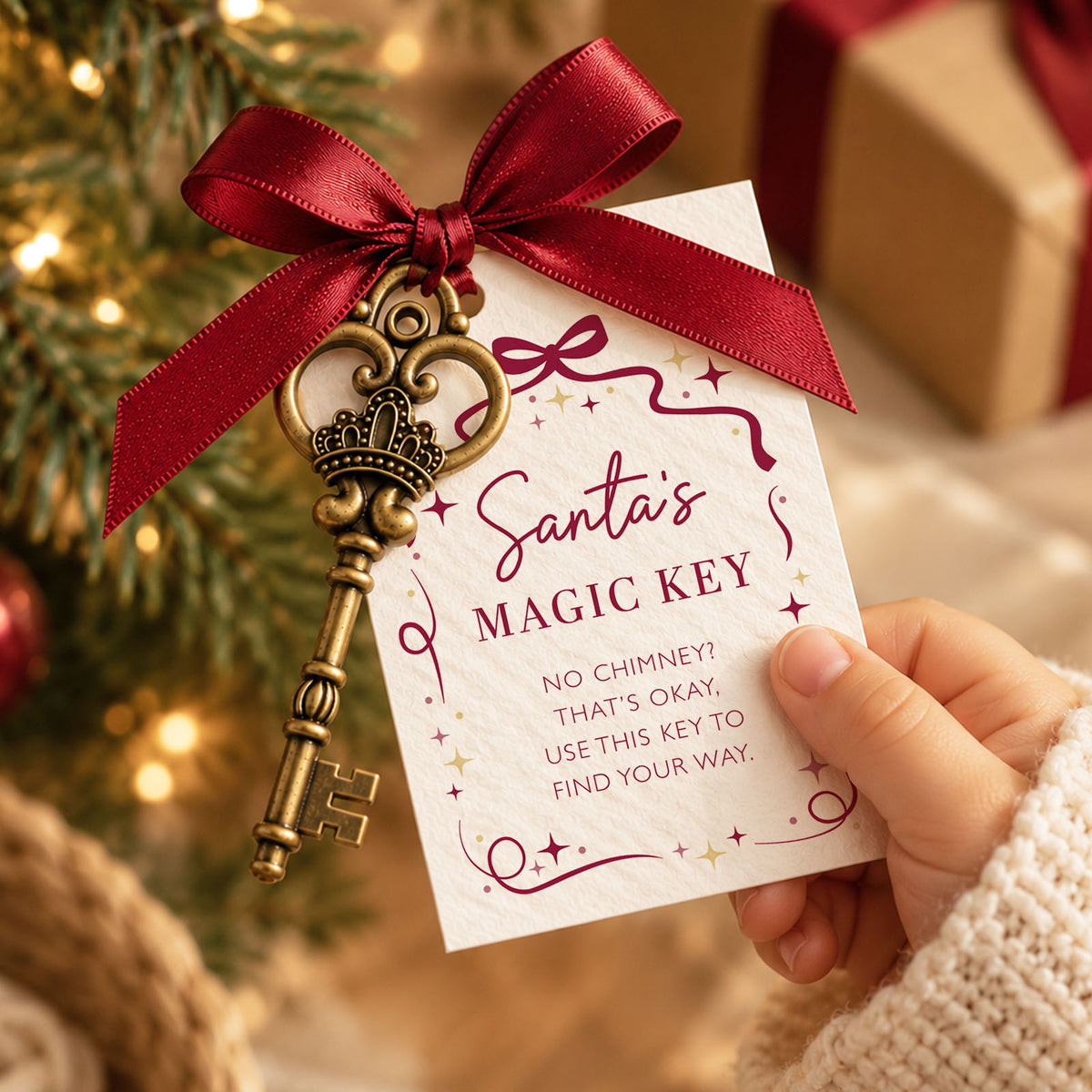 Personalised Santa Magic Key
