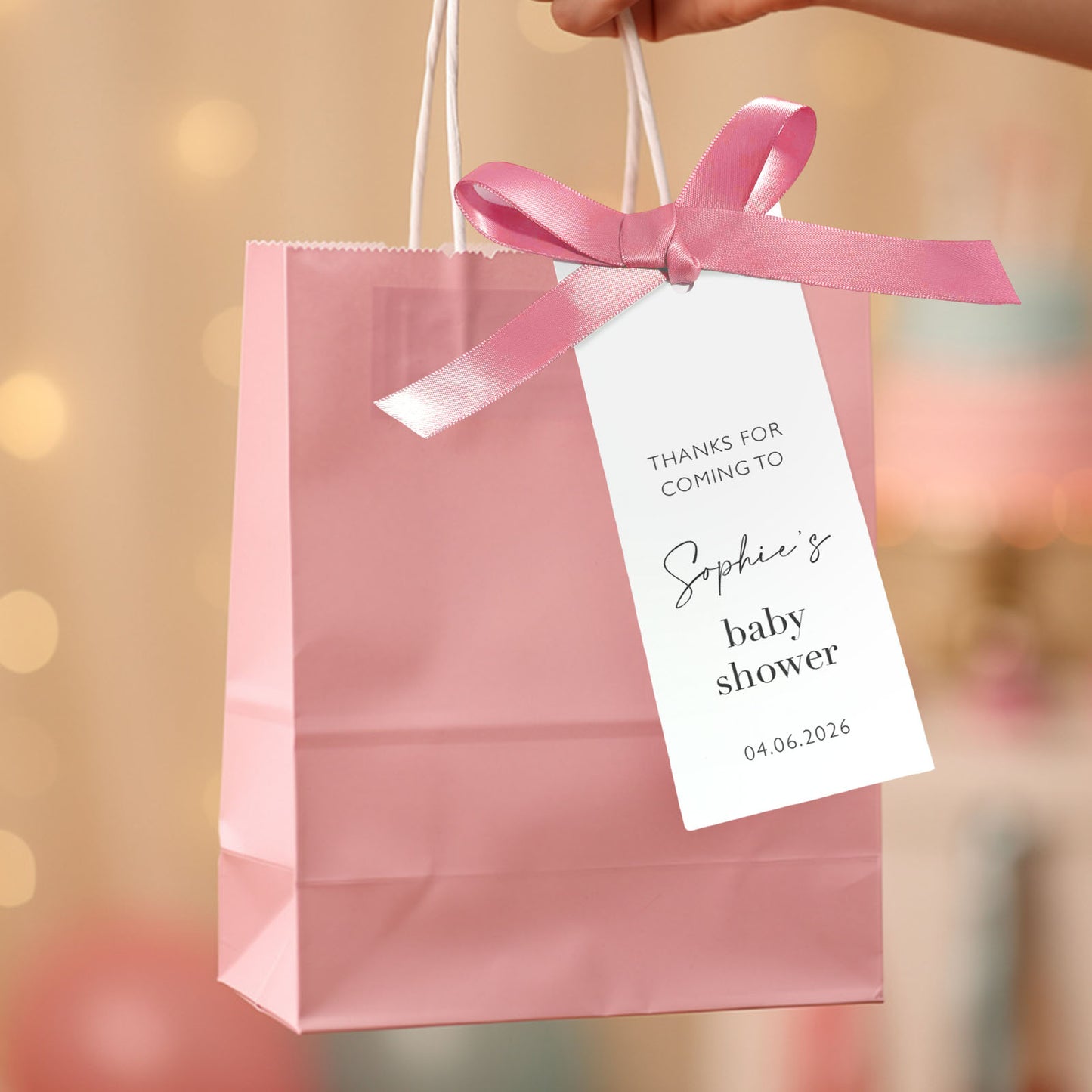 Baby Shower Party Bags Baby Shower Favours Baby Shower Gift Bags Personalised Baby Shower Sweet Bags Baby Shower Treat Bags