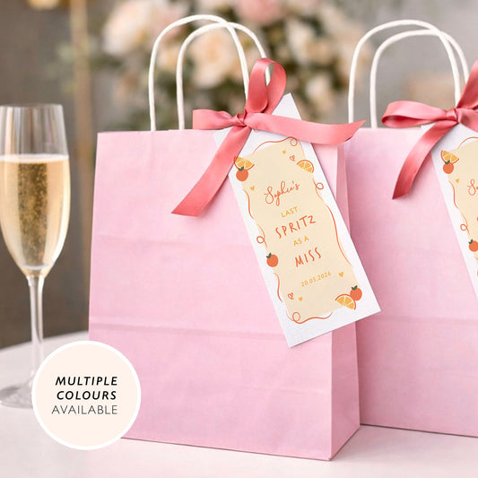 Hen Party Bags Last Spritz As A Miss Personalised Hen Do Gift Bag Name Tags Party Favours Hen Party Burlap Tote Bag Love At First Spritz