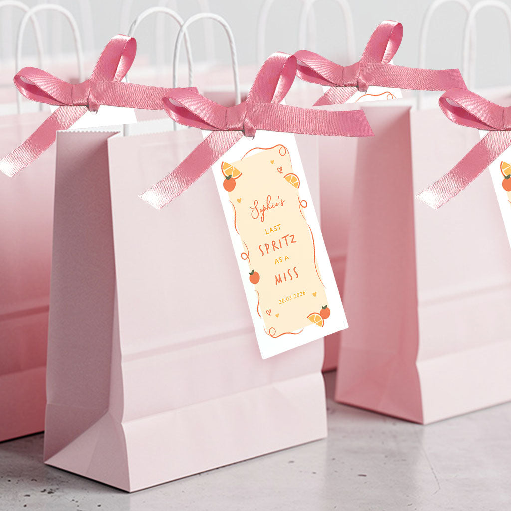 Hen Party Bags Last Spritz As A Miss Personalised Hen Do Gift Bag Name Tags Party Favours Hen Party Burlap Tote Bag Love At First Spritz