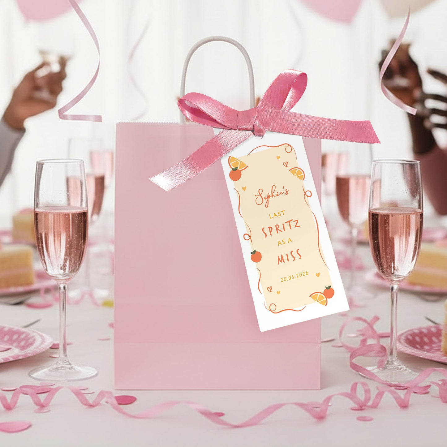 Hen Party Bags Last Spritz As A Miss Personalised Hen Do Gift Bag Name Tags Party Favours Hen Party Burlap Tote Bag Love At First Spritz