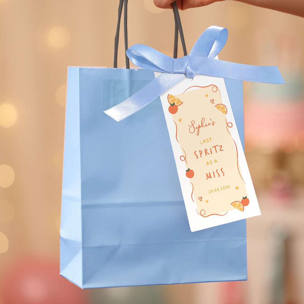 Hen Party Bags Last Spritz As A Miss Personalised Hen Do Gift Bag Name Tags Party Favours Hen Party Burlap Tote Bag Love At First Spritz