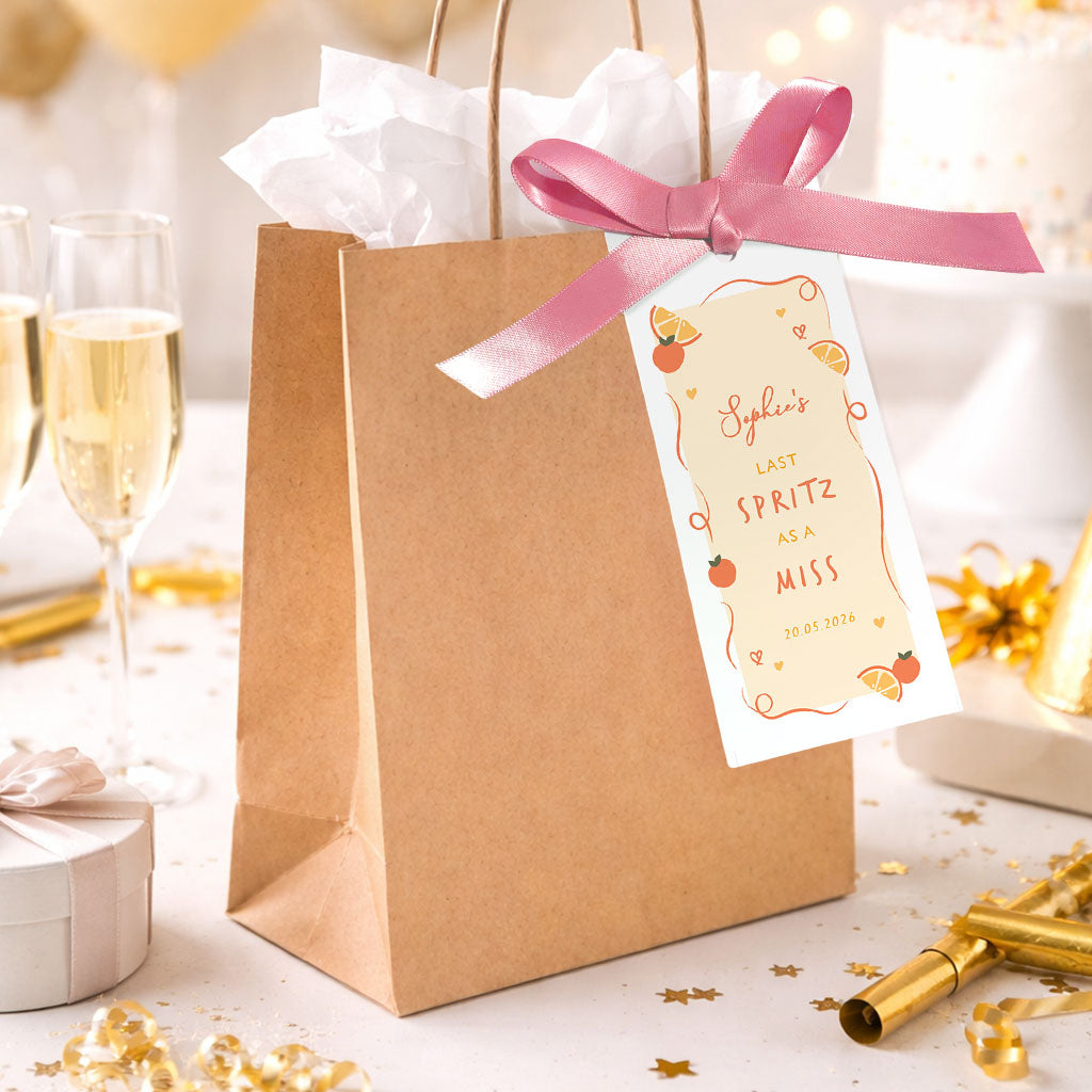 Hen Party Bags Last Spritz As A Miss Personalised Hen Do Gift Bag Name Tags Party Favours Hen Party Burlap Tote Bag Love At First Spritz
