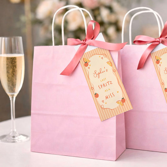Hen Party Bags Last Spritz As A Miss Personalised Hen Do Gift Bag Name Tags Party Favours Hen Party Burlap Tote Bag Love At First Spritz