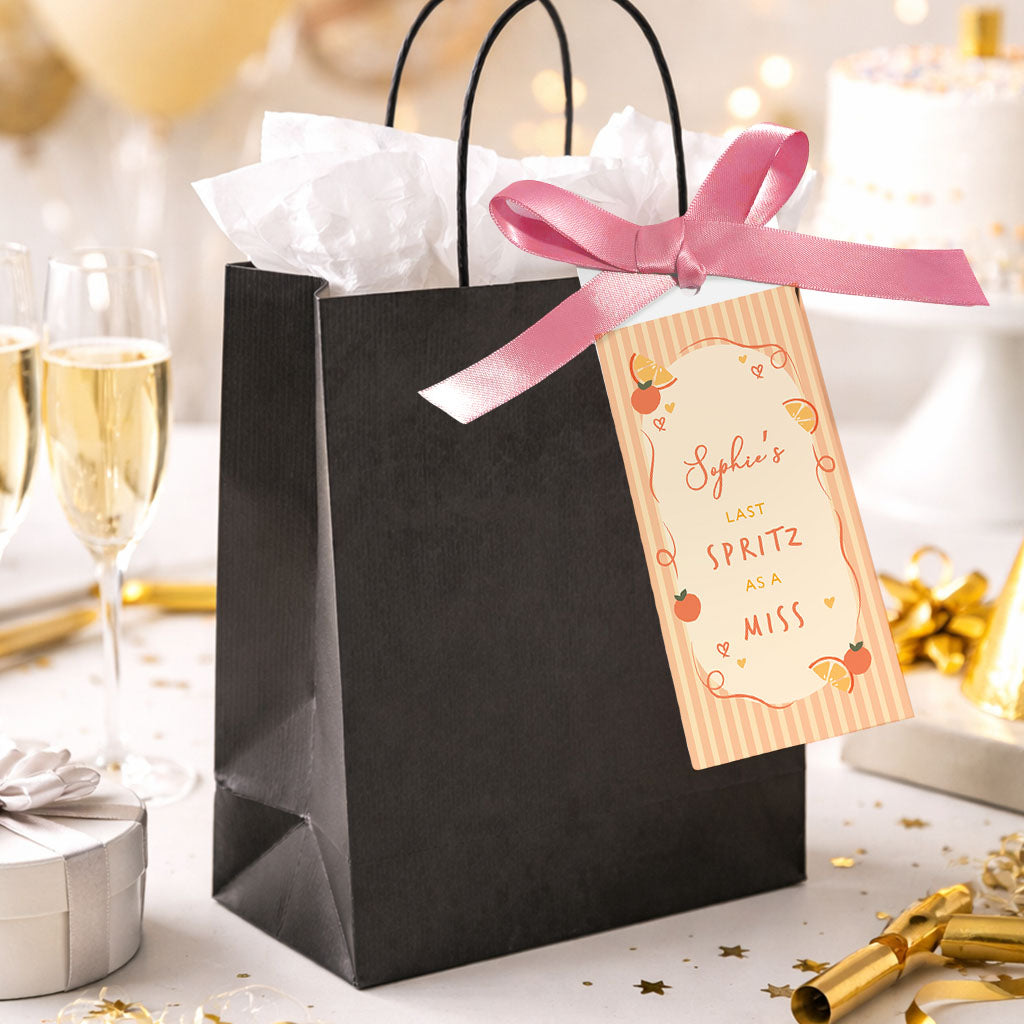 Hen Party Bags Last Spritz As A Miss Personalised Hen Do Gift Bag Name Tags Party Favours Hen Party Burlap Tote Bag Love At First Spritz