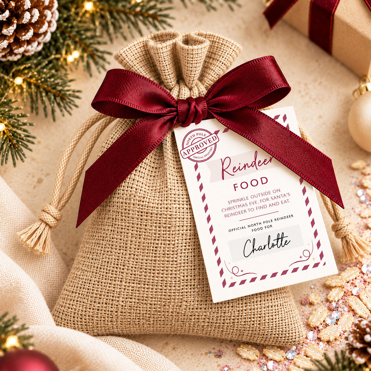 Personalised Magic Reindeer Food