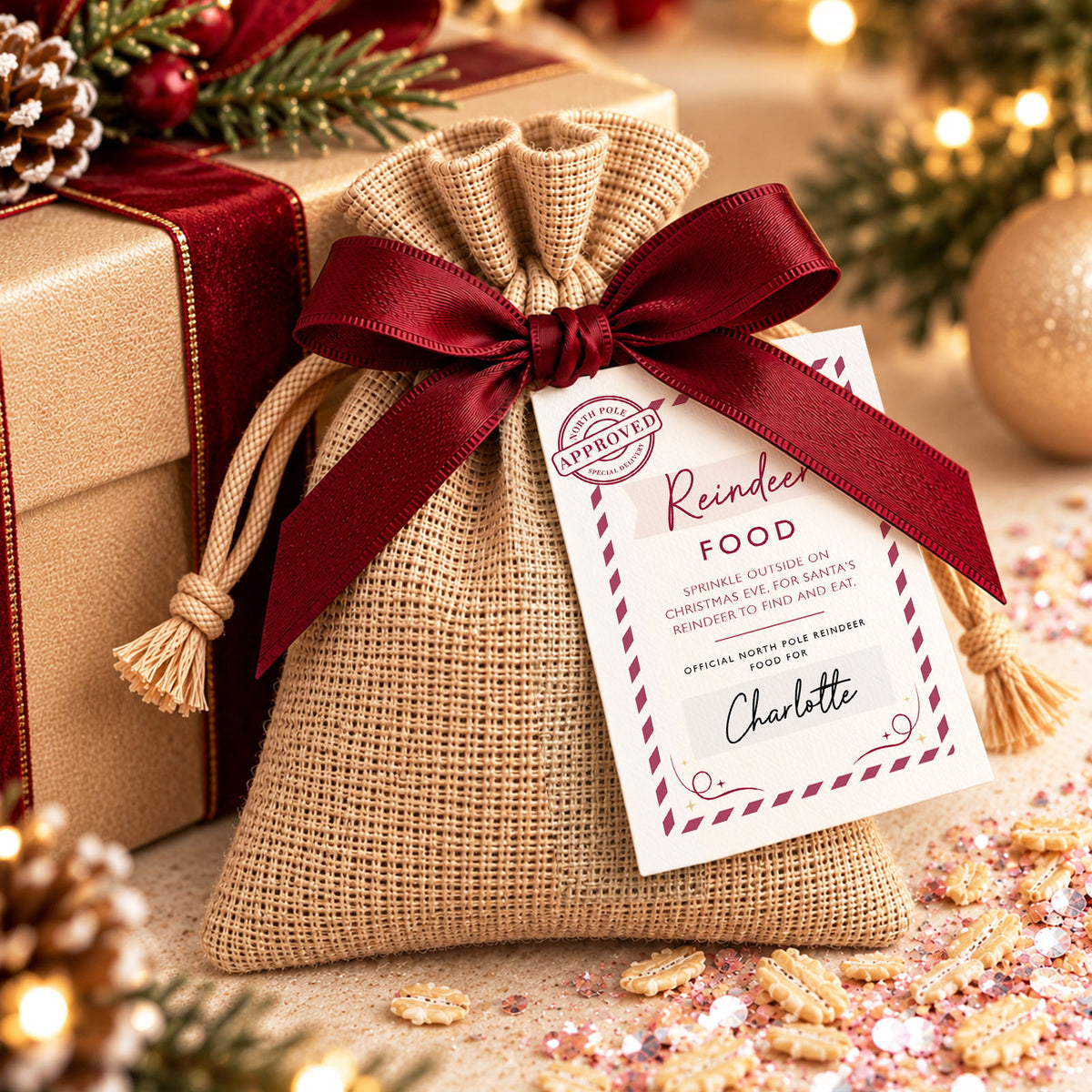 Personalised Magic Reindeer Food