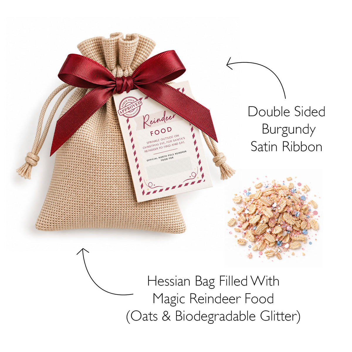 Personalised Magic Reindeer Food