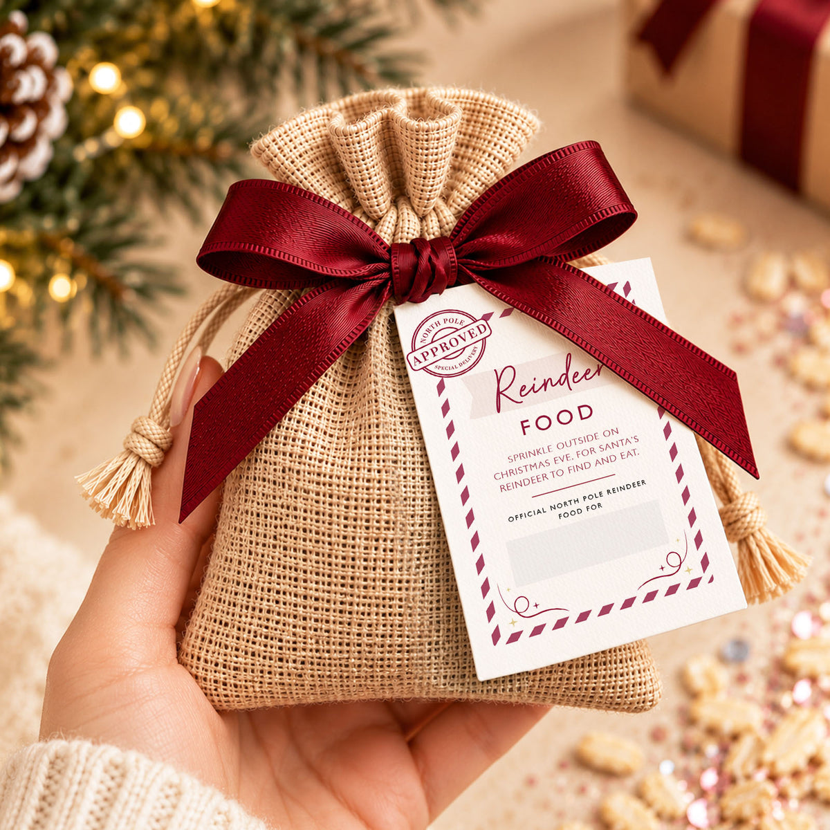 Personalised Magic Reindeer Food