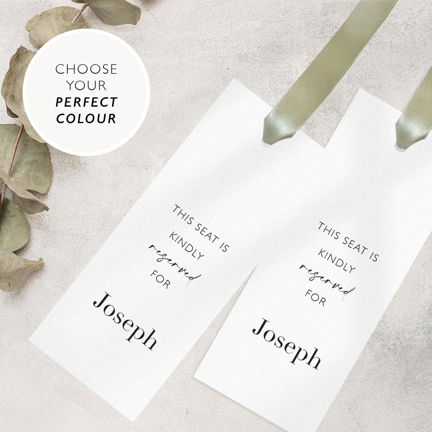 Seat Name Reserved Seat Sign For Ceremony Reserved Sign Wedding Reserved Sign Aisle Decor Seat Sign Wedding Reserved Row Signs