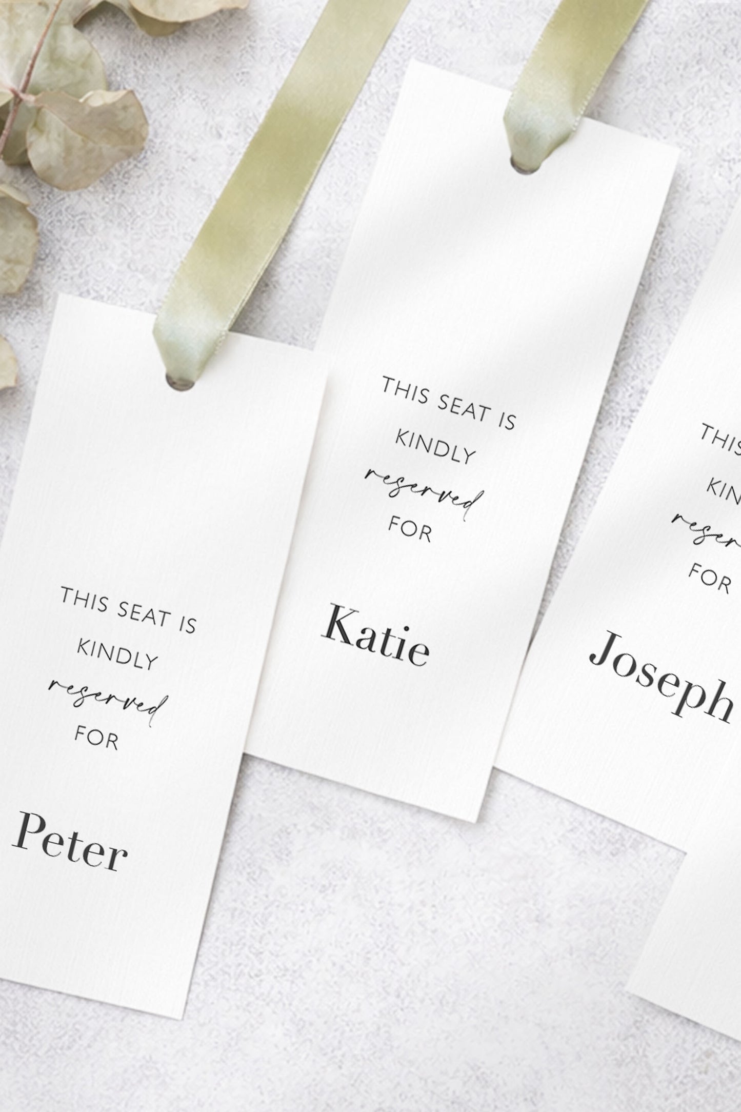Seat Name Reserved Seat Sign For Ceremony Reserved Sign Wedding Reserved Sign Aisle Decor Seat Sign Wedding Reserved Row Signs